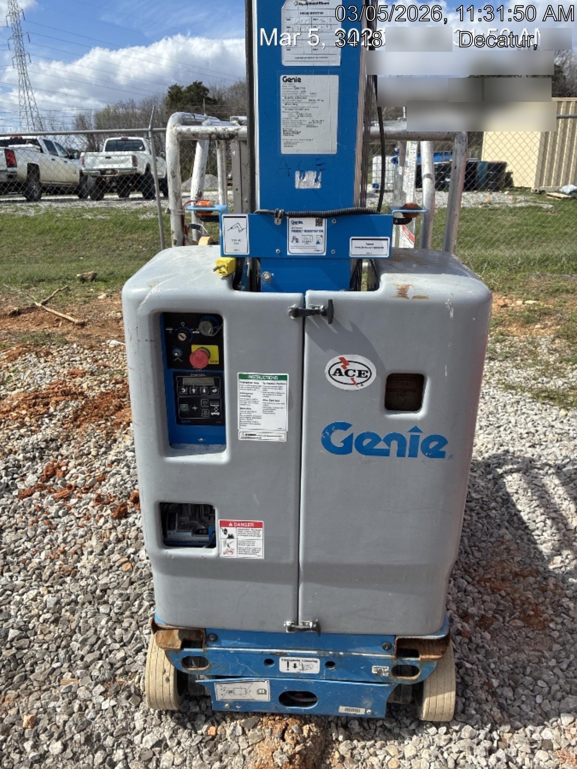 2019 GENIE GR-20