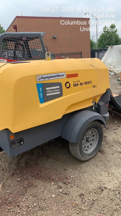2022 ATLAS COPCO XAS188 CWK