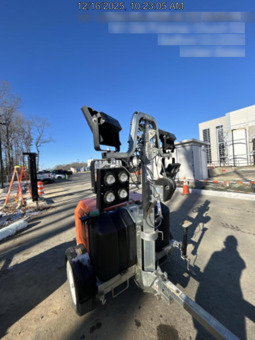 2024 Wanco WLTT-4MM4K Diesel, Deep Sea Controller, Shore Power Plug, Auto Start, (4) 350W LED Floodlights, 4kW Generator, 60 Gal Fuel Tank, 2" Ball, T3