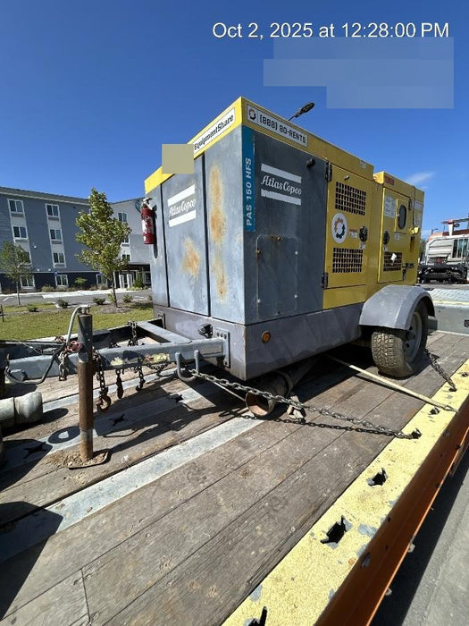 2020 ATLAS COPCO PAS 150 HF CS Enclosed