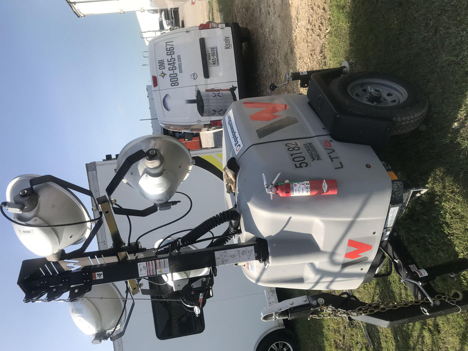 2019 Wacker Neuson LTV6L-MH Mobile Light Tower w/Fuel Level Sensor Installed