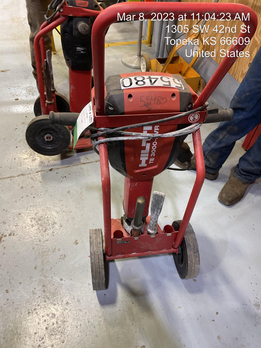 2019 HILTI TE 3000-AVR