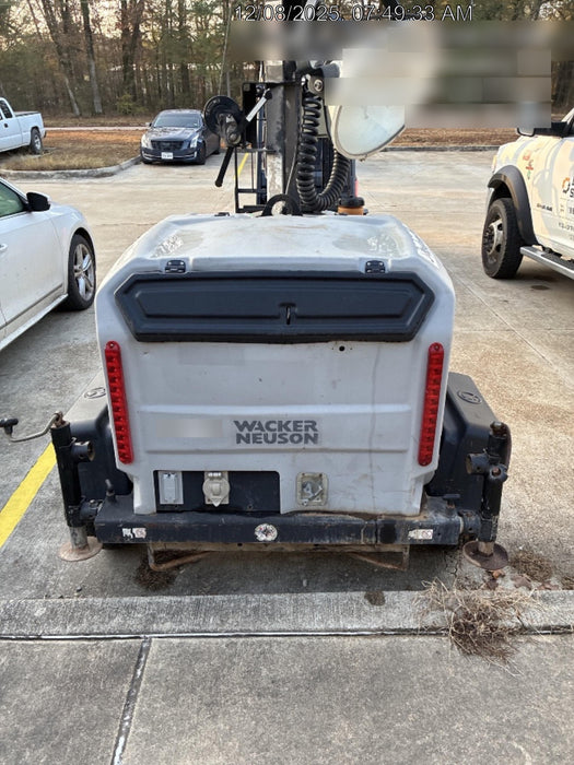 2019 Wacker Neuson LTV6L-MH Mobile Light Tower w/Fuel Level Sensor Installed