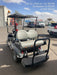 2022 Club Car CA100E Canopy, Fold down Windshield, Beacon, Back up Alarm, All-Trail Trials, HD 8 V Batteries, Trailer Hitch and Ball