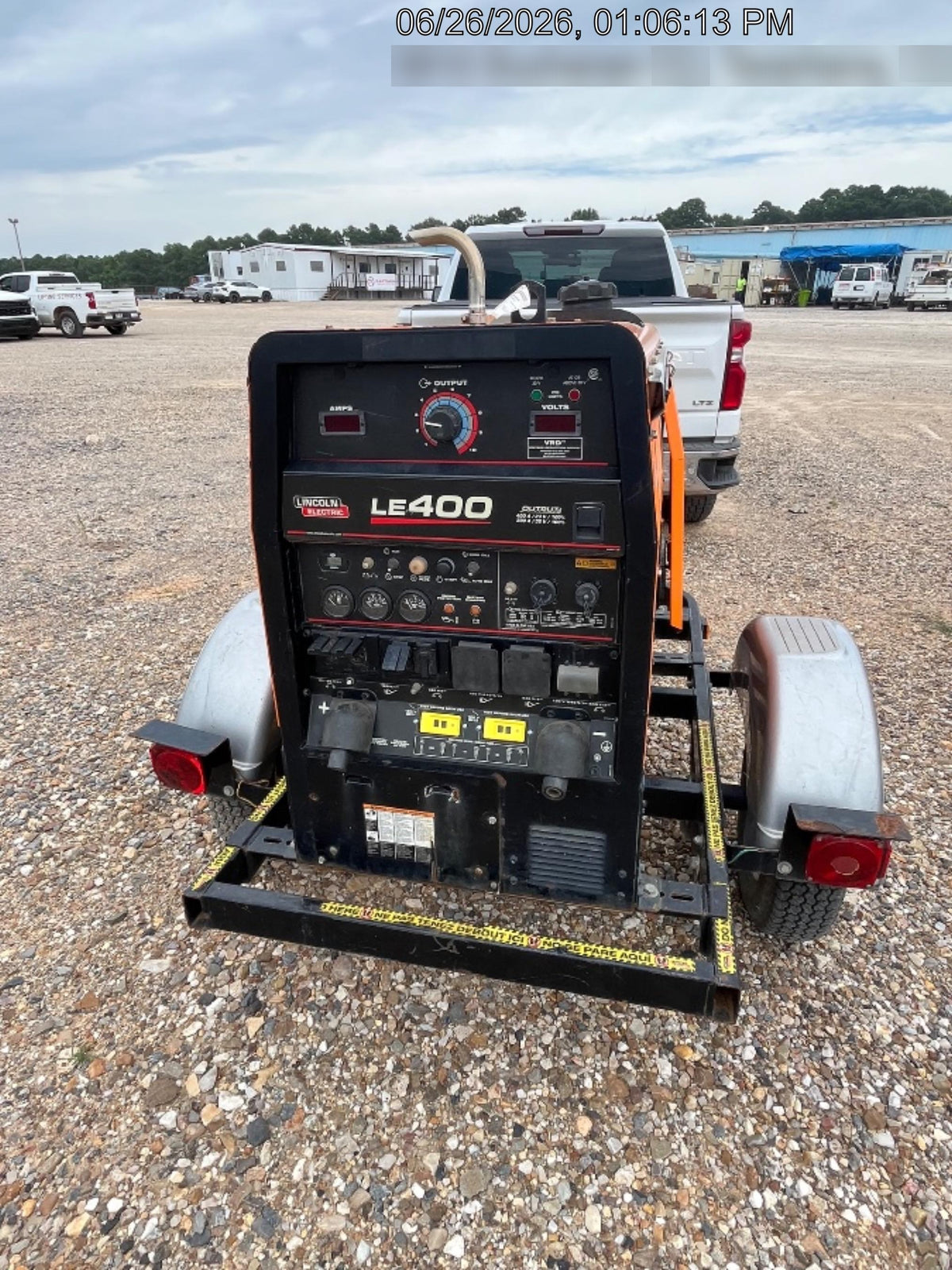 2022 Lincoln Electric LE400 Kubota V1505, Trlr, Cable Rack, Light Kit, ES Decals, T3