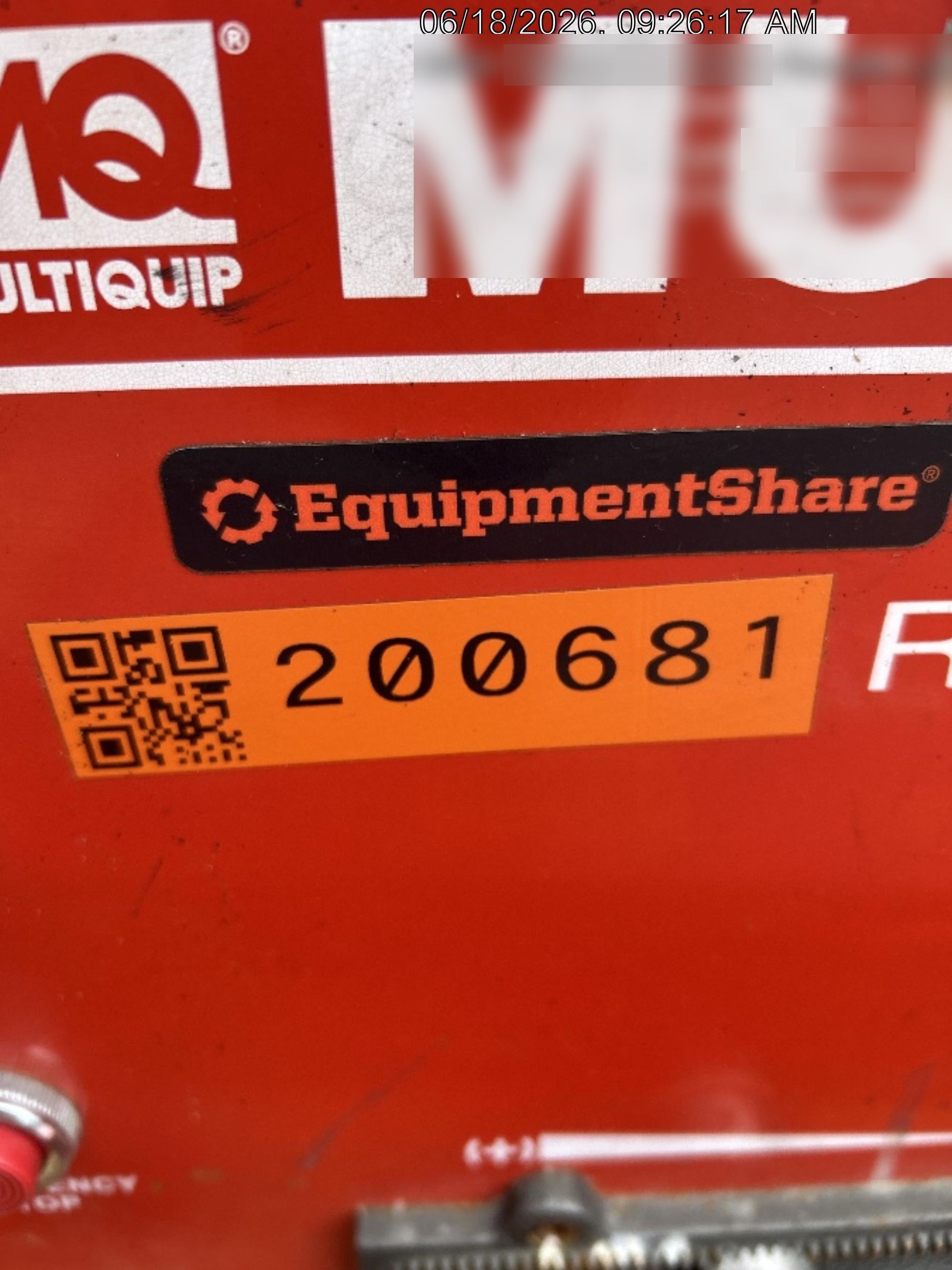 2022 MULTIQUIP MB25A