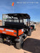 2022 Kubota RTV-X1140W-H Plastic Canopy, Windshield Acrylic Clear, LED Strobe Light, Wire Harness Kit, Back up Alarm