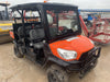Kubota RTV-X1140W-H 4wd Utility Cart, LED Strobe, Windshield Tempered Glass, Pastic Canopy, Wire Harness Kit, Backup Alarm