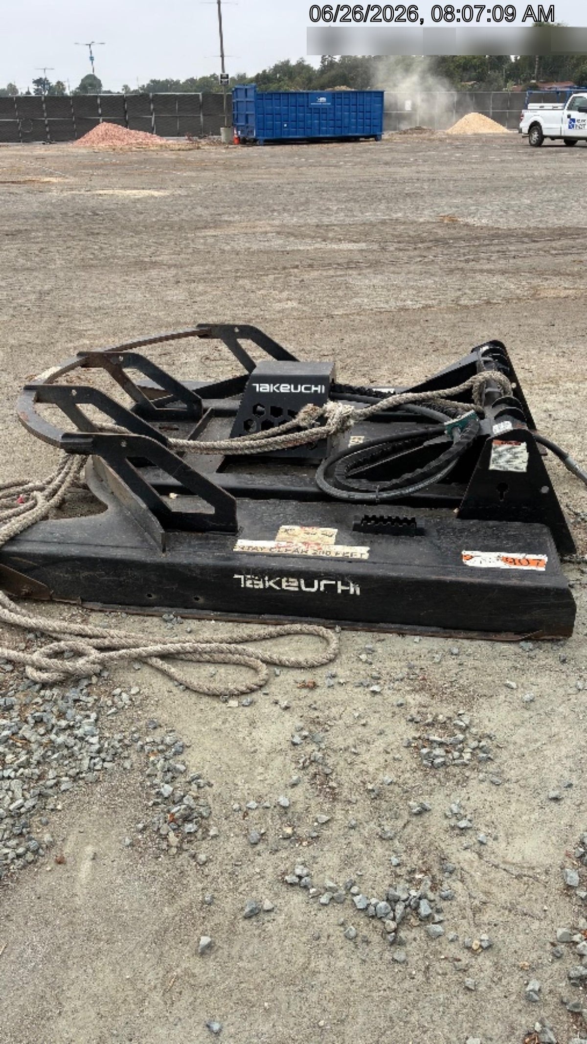 2022 TAKEUCHI 72" Brush Cutter - Takeuchi