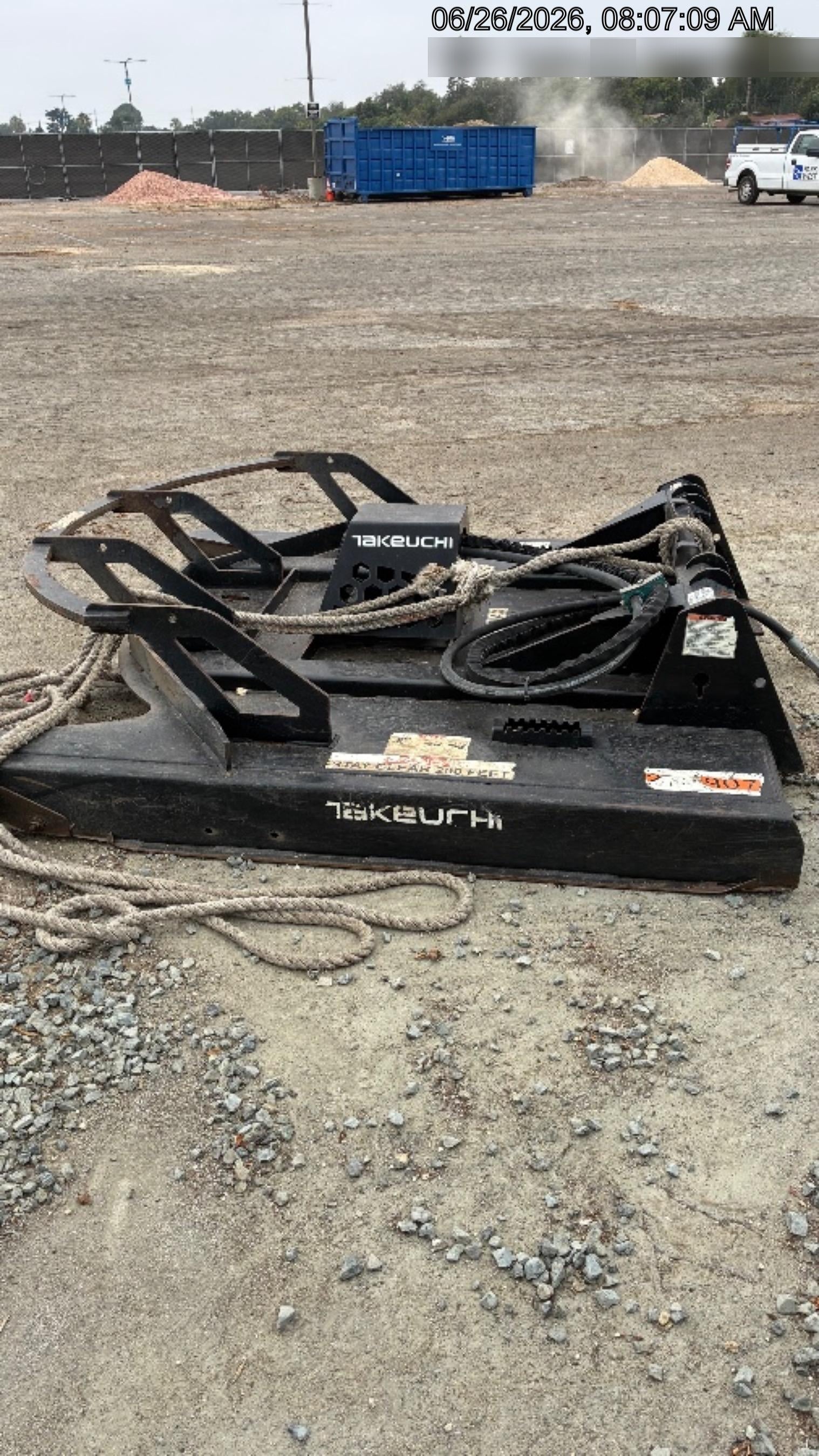 2022 TAKEUCHI 72" Brush Cutter - Takeuchi