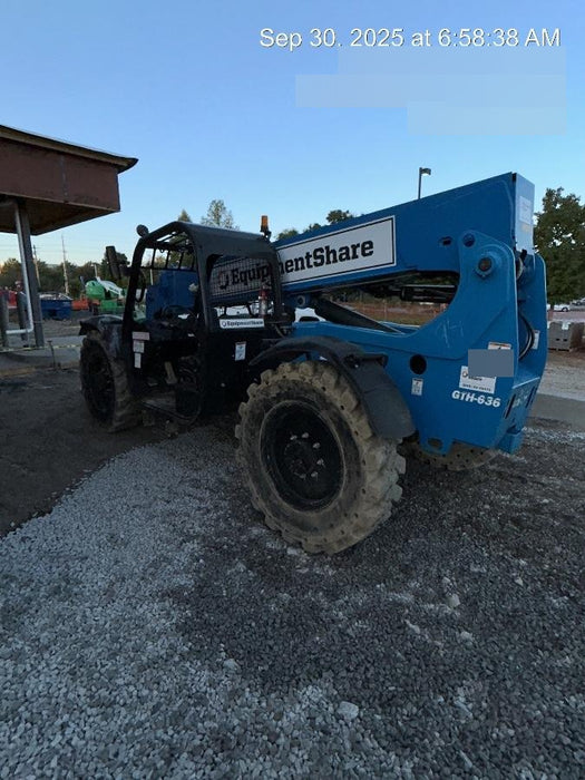 2020 Genie GTH-636 Canopy, Solid Tires, Work Lights, Beacon, Aux Hydraulics, Back up Alarm