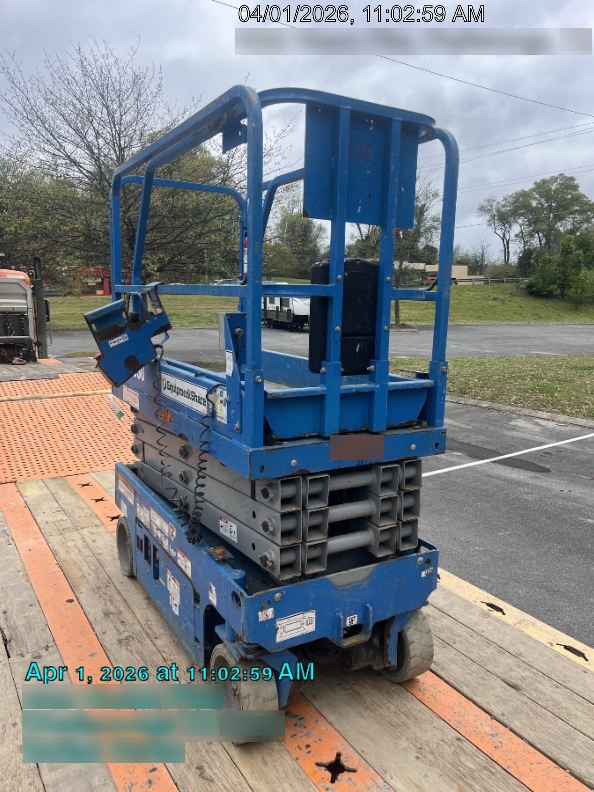 2019 Genie GS-1930 Fixed Rails with Chain Entry