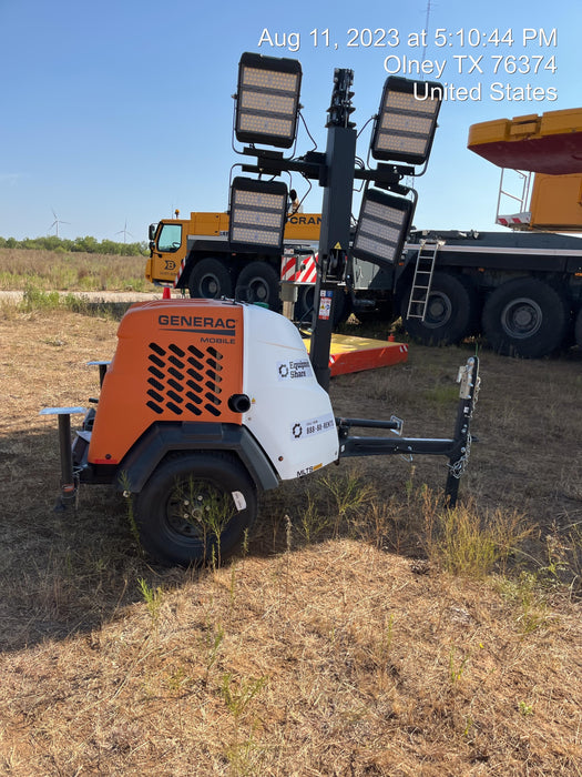 2023 Generac MLT2 Diesel, Flex Switch 120V Input, Powerzone Controller, (4) 320W LED Lights, 4kW Generator, 39.9 Gal Fuel Tank, 2" Ball, T3