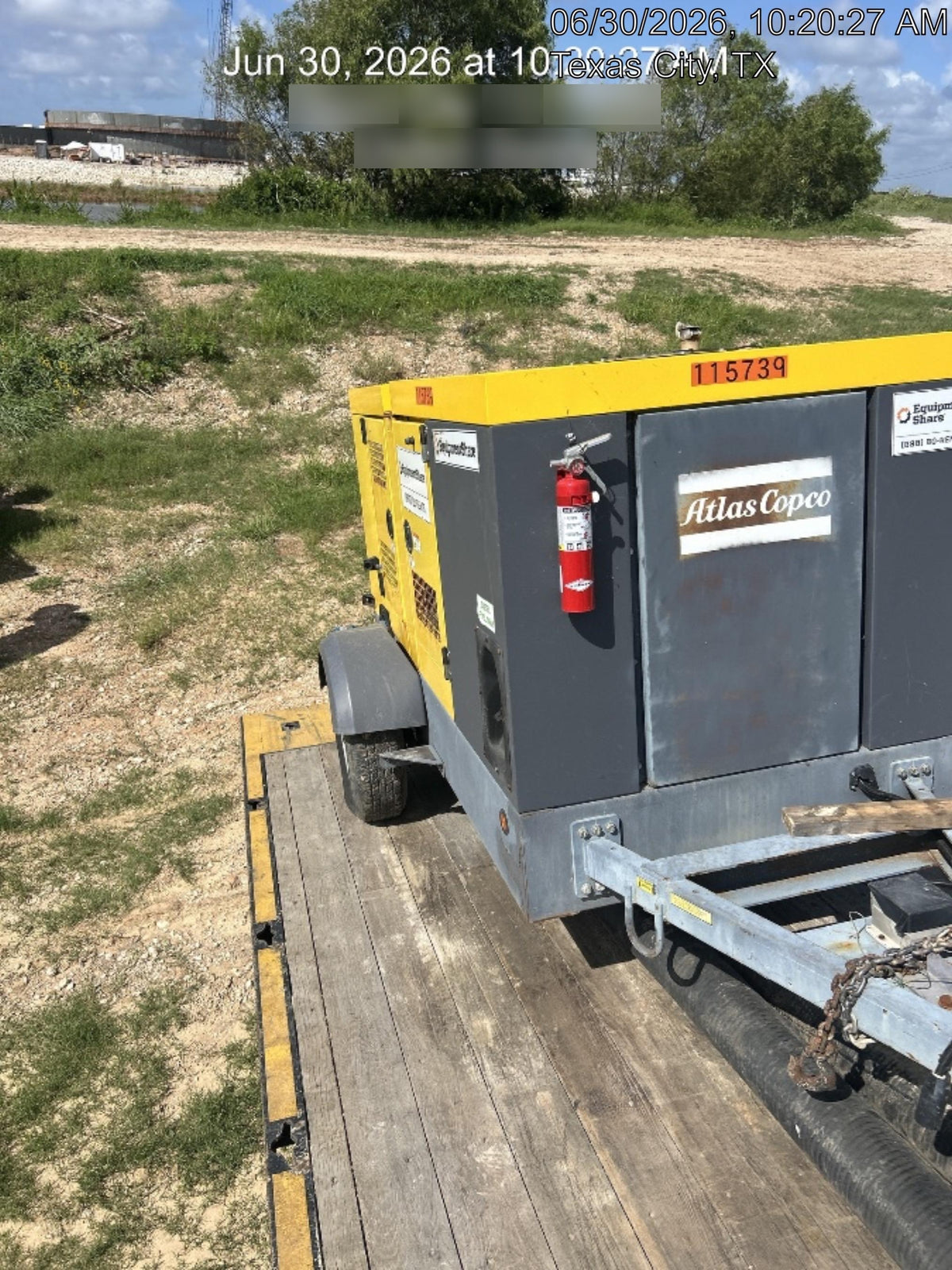 2020 ATLAS COPCO PAS 150 HF CS Enclosed