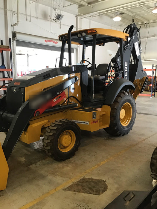 2020 John Deere 310LEP Canopy, 4WD, Standard Stick, Pilot Controls, 2 Way Hydraulics, TAG Manual QC