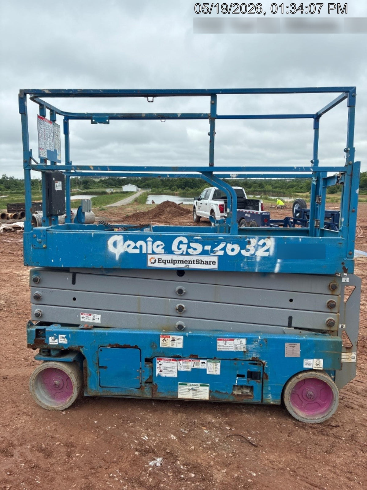 2018 Genie GS-2632 Genie GS-2632 w/Fixed Rail, Chain Entry