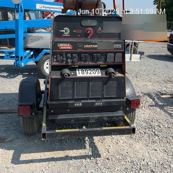 2021 Lincoln Electric Vantage 549X Ready Pak 3, ORANGE (includes trailer, cable rack, fender light kit)