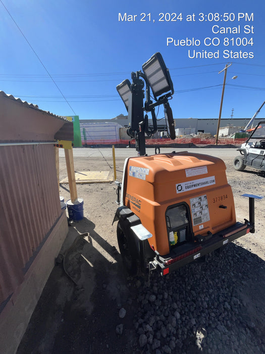 2023 Generac MLT2 Diesel, Flex Switch 120V Input, Powerzone Controller, 
(4) 320W LED Lights, 4kW Generator, 39.9 Gal Fuel Tank, 2" Ball, T3