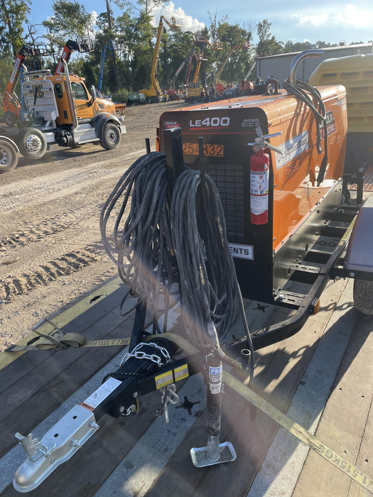 2022 Lincoln Electric LE400 Kubota V1505, Trlr, Cable Rack, Light Kit, ES Decals, T3