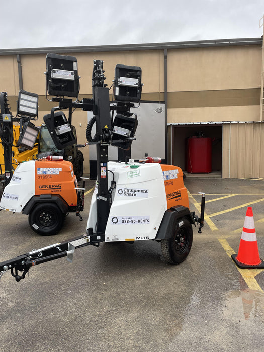 2023 Generac MLT2 Diesel, Flex Switch 120V Input, Powerzone Controller, 
(4) 320W LED Lights, 4kW Generator, 39.9 Gal Fuel Tank, 2" Ball, T3