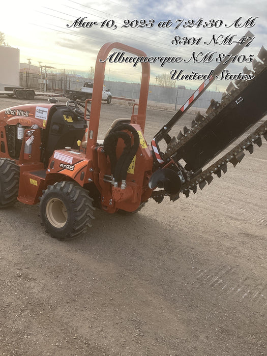 2023 DITCH WITCH RT45A