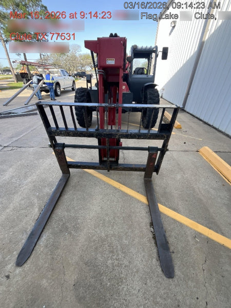 2018 Manitou MTA8044 MTA 8044 - 74 HP T4, Canopy, Worklights/Strobe, Beacon, 66" Carriage, 48" Forks, Solid Tires, Lift Hook, Aux Hydraulics