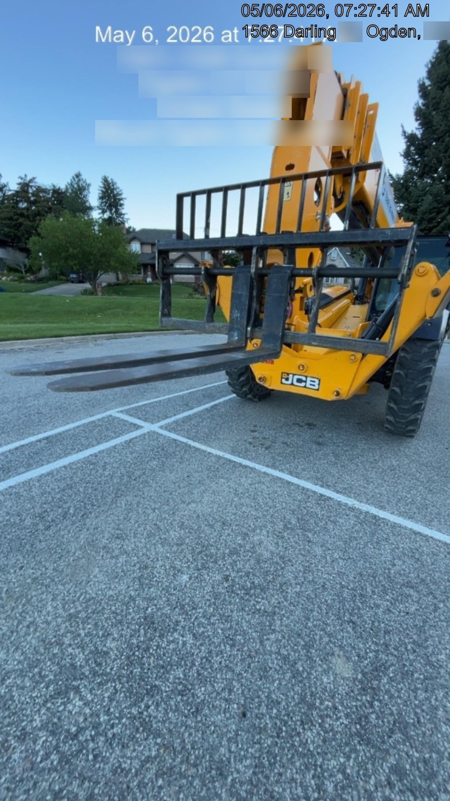 2020 JCB 510-56 Cab/Heat/Air, Solid Tires, Work Lights, Beacon, Aux Hydraulics, Back up Alarm, Lifting Eye, ES Decals