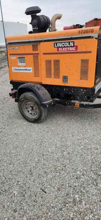 2021 Lincoln Electric Vantage 549X Ready Pak 3, ORANGE (includes trailer, cable rack, fender light kit)