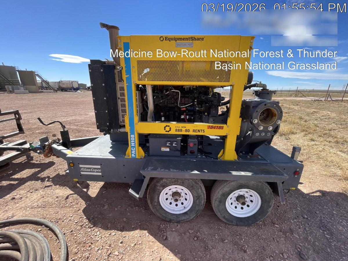 2021 ATLAS COPCO PAC H108 JD