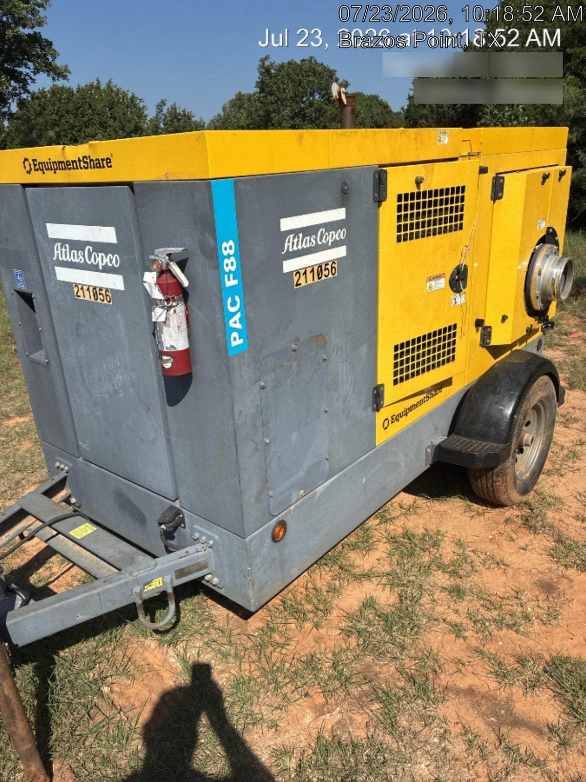 2022 ATLAS COPCO PAC F88 PD-S