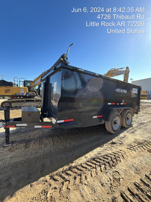 2024 TEXAS PRIDE TRAILERS DT714416KBP