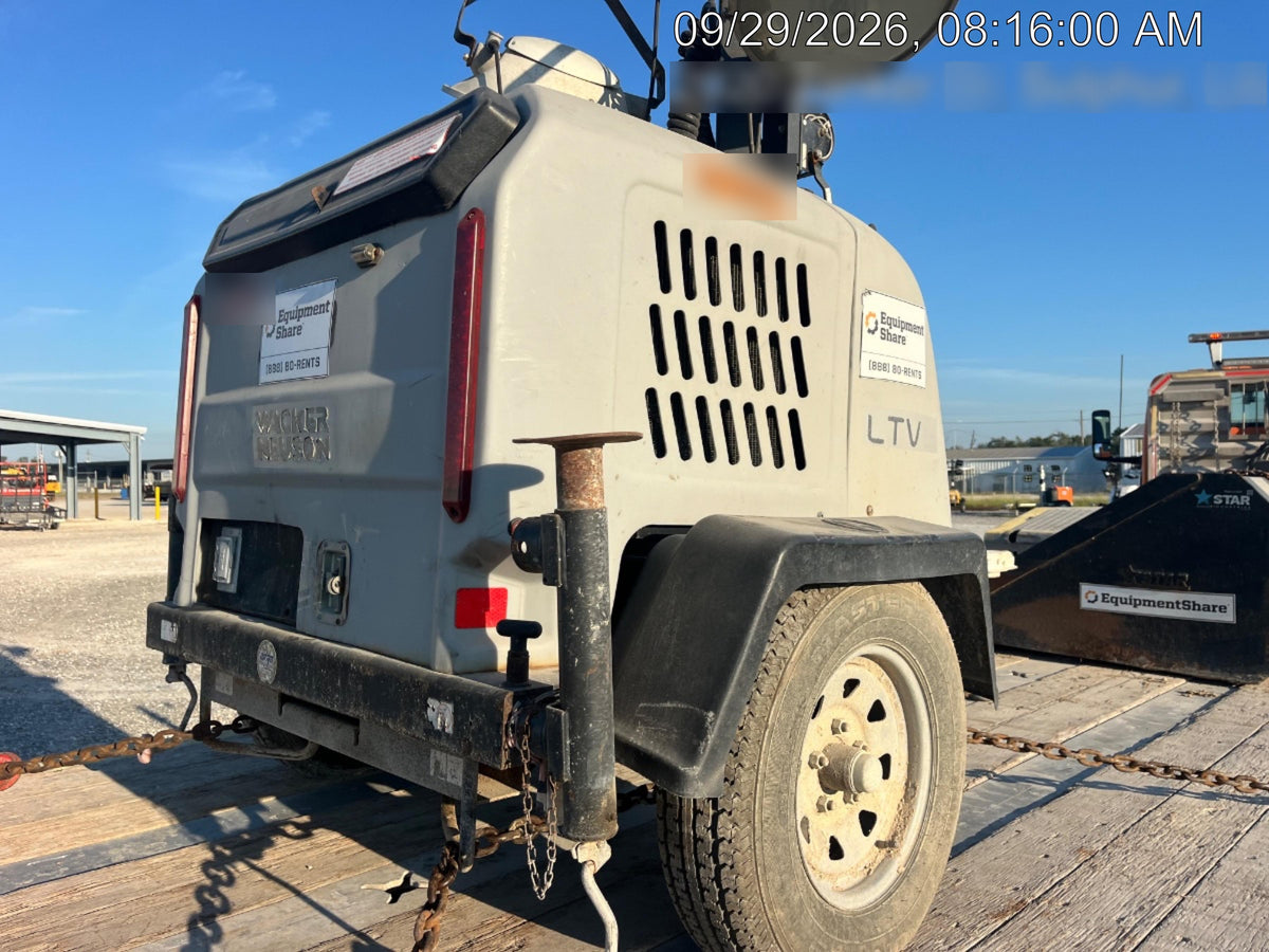 2024 Wacker Neuson LTT4 Diesel, Kohler KDW702, Deep Sea Controller, Auto Start, LED 320W, Bypass Outlet, T3