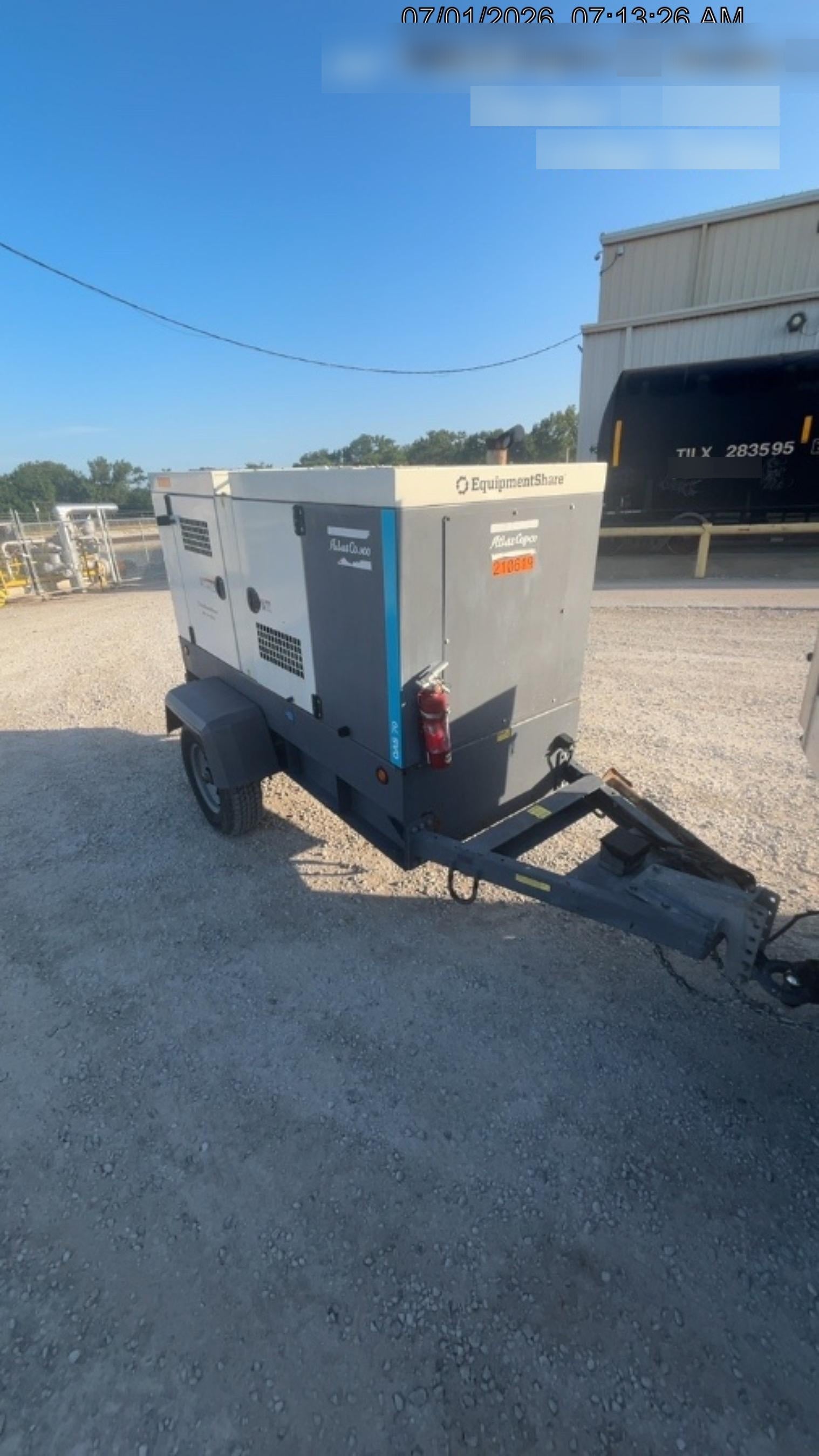 2022 ATLAS COPCO WAGNER QAS 70