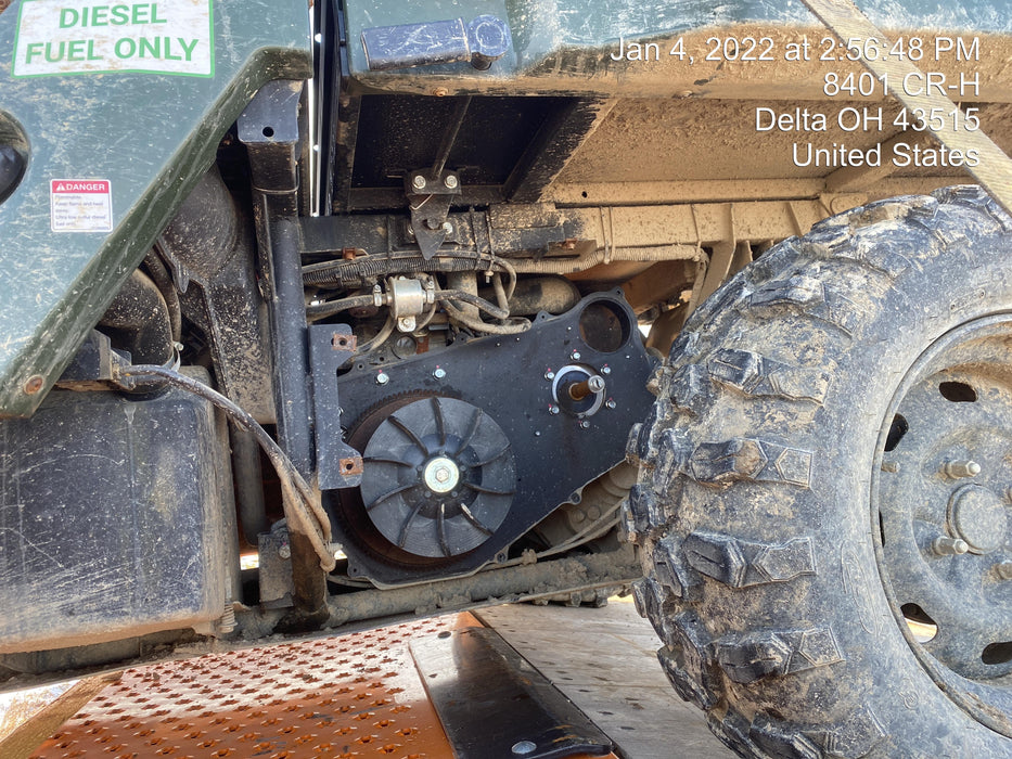 2021 Yanmar YU1000 Canopy, Steel Wheel, Poly WindShield, Beacon, Backup Alarm