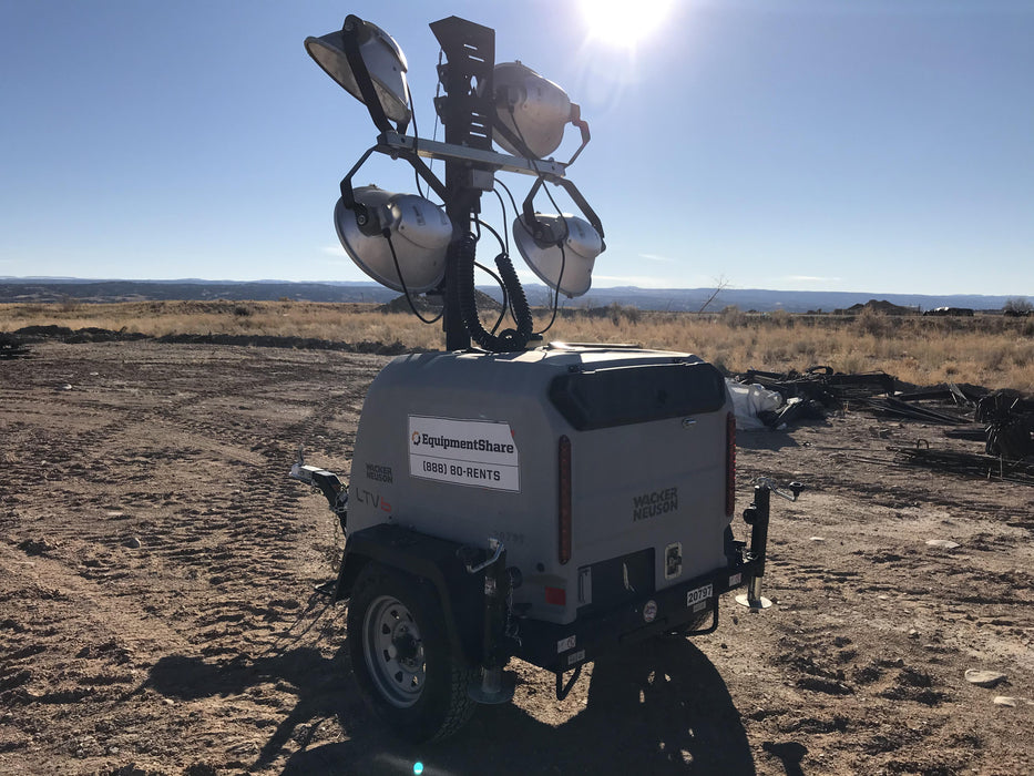 2018 Wacker Neuson LTV6L-MH Wacker Neuson LTV6L Mobile Light Tower w/Fuel Level Sensor Installed