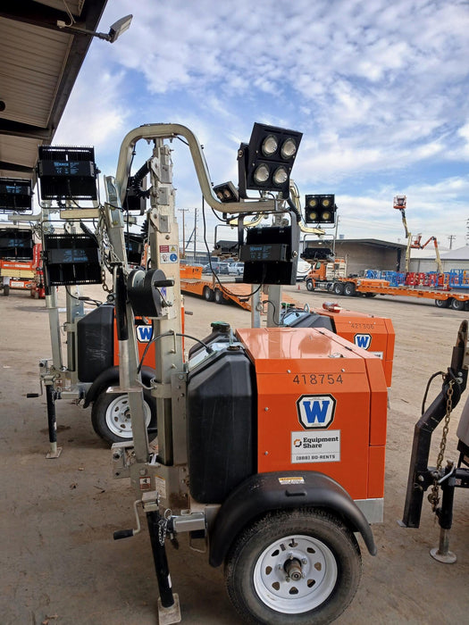 2024 Wanco WLTT-4MM4K Diesel, Deep Sea Controller, Shore Power Plug, Auto Start, (4) 350W LED Floodlights, 4kW Generator, 60 Gal Fuel Tank, 2" Ball, T3