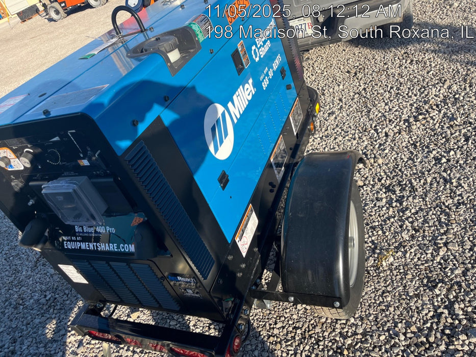 2025 MILLER ELECTRIC BIG BLUE 400