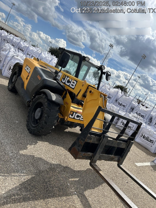 2020 JCB 505-20TC Cab/Heat/Air, Solid Tires, Work Lights, Beacon, Aux Hydraulics, Back up Alarm, ES Decals