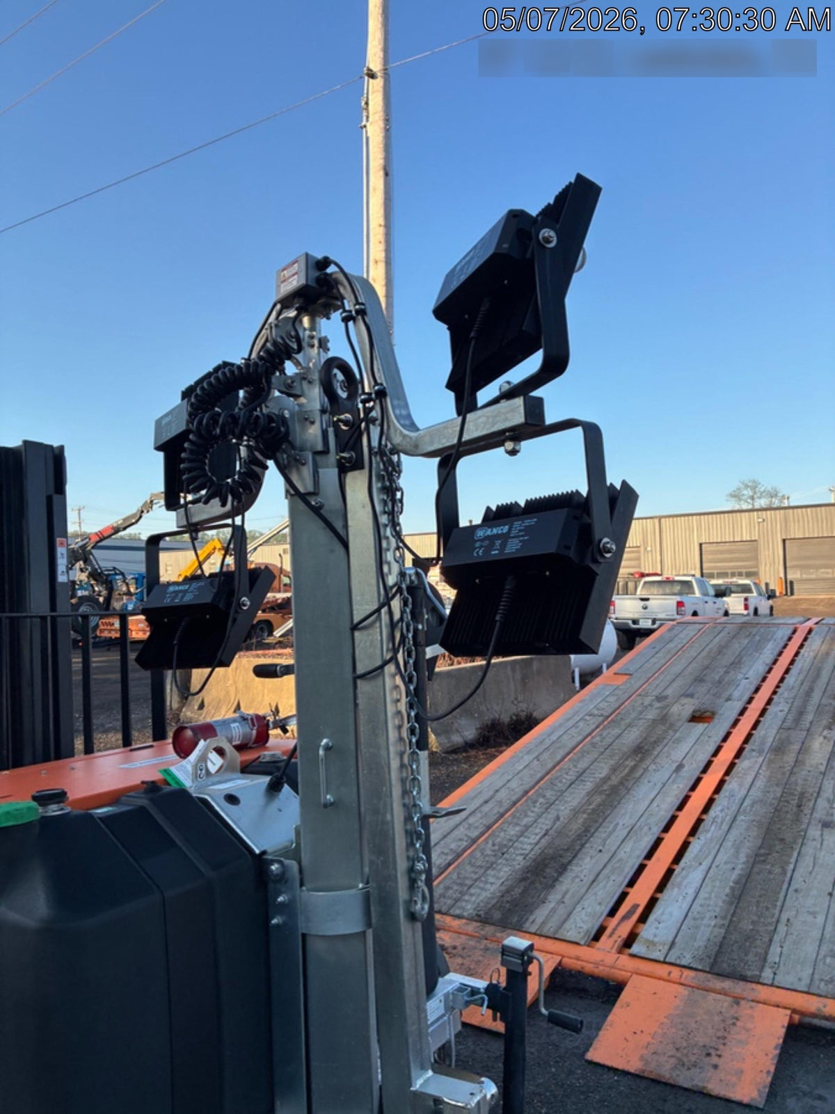 2024 Wanco WLTT-4MM4K Diesel, Deep Sea Controller, Shore Power Plug, Auto Start, (4) 350W LED Floodlights, 4kW Generator, 60 Gal Fuel Tank, 2" Ball, T3