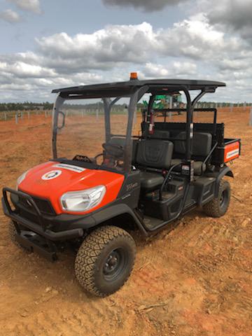 2020 Kubota RTV-X1140W-H Canopy, 4-Seater, Diesel, Windshield Acrylic Clear, Strobe Light, Backup Alarm