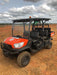 2020 Kubota RTV-X1140W-H Canopy, 4-Seater, Diesel, Windshield Acrylic Clear, Strobe Light, Backup Alarm