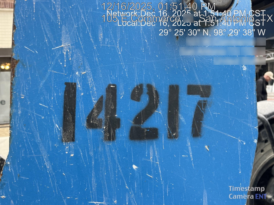 2018 Genie GTH-1056 GTH-1056 w/CAB, Solid Tires, Work Lights, 60" carriage/forks, cab mesh, beacon