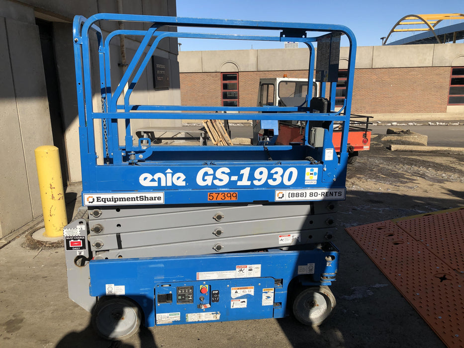 2016 Genie GS-1930 Standard Rental Specs