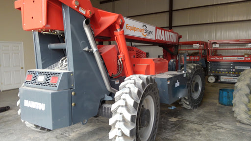 2018 Manitou 12042 Manitou MTA 12042 w/Open ROPS, Work Lights/Strobe, Aux Hyd, Solid Tires, Lift Hook, 66" Carriage, 72" Forks, Outriggers