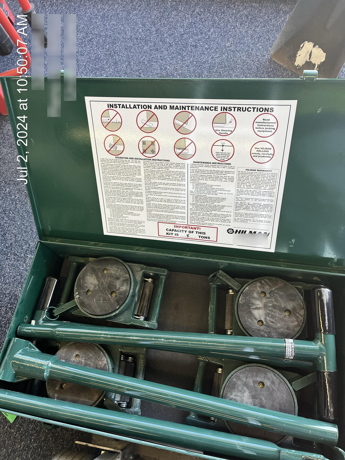 2022 HILMAN ROLLERS KRS-8-2S/2R