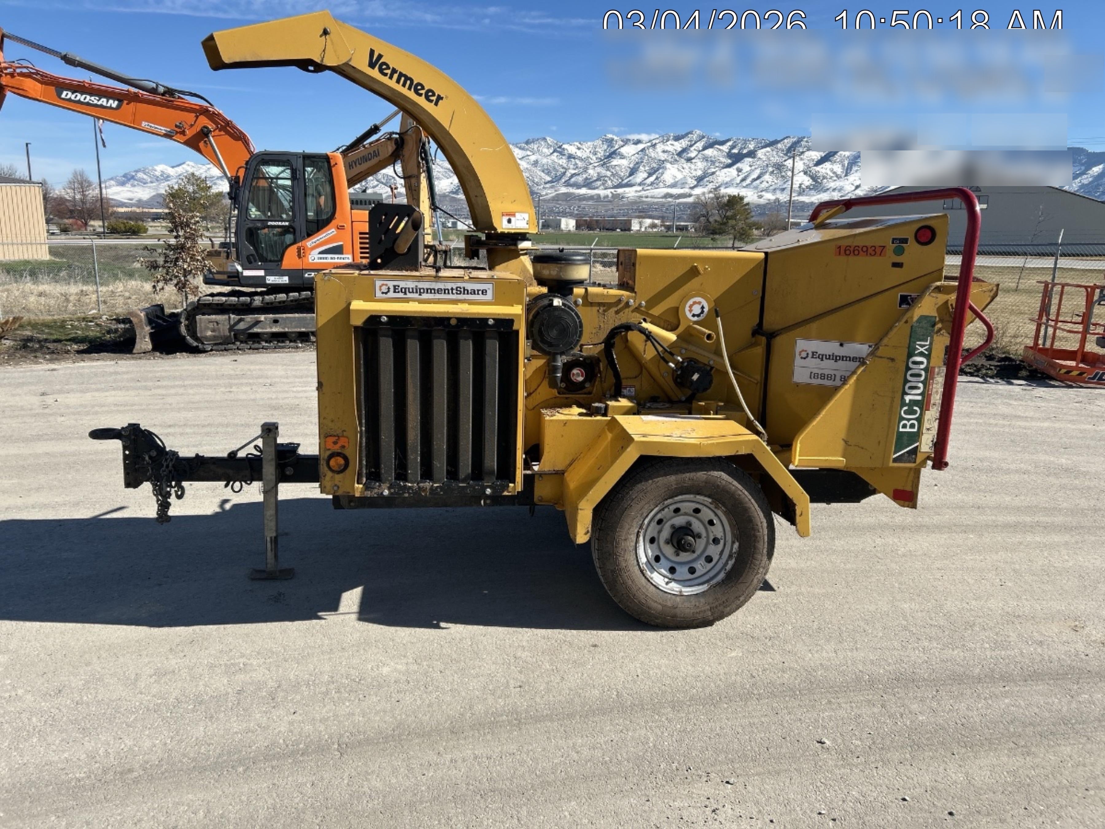 2021 VERMEER BC1000XL Diesel