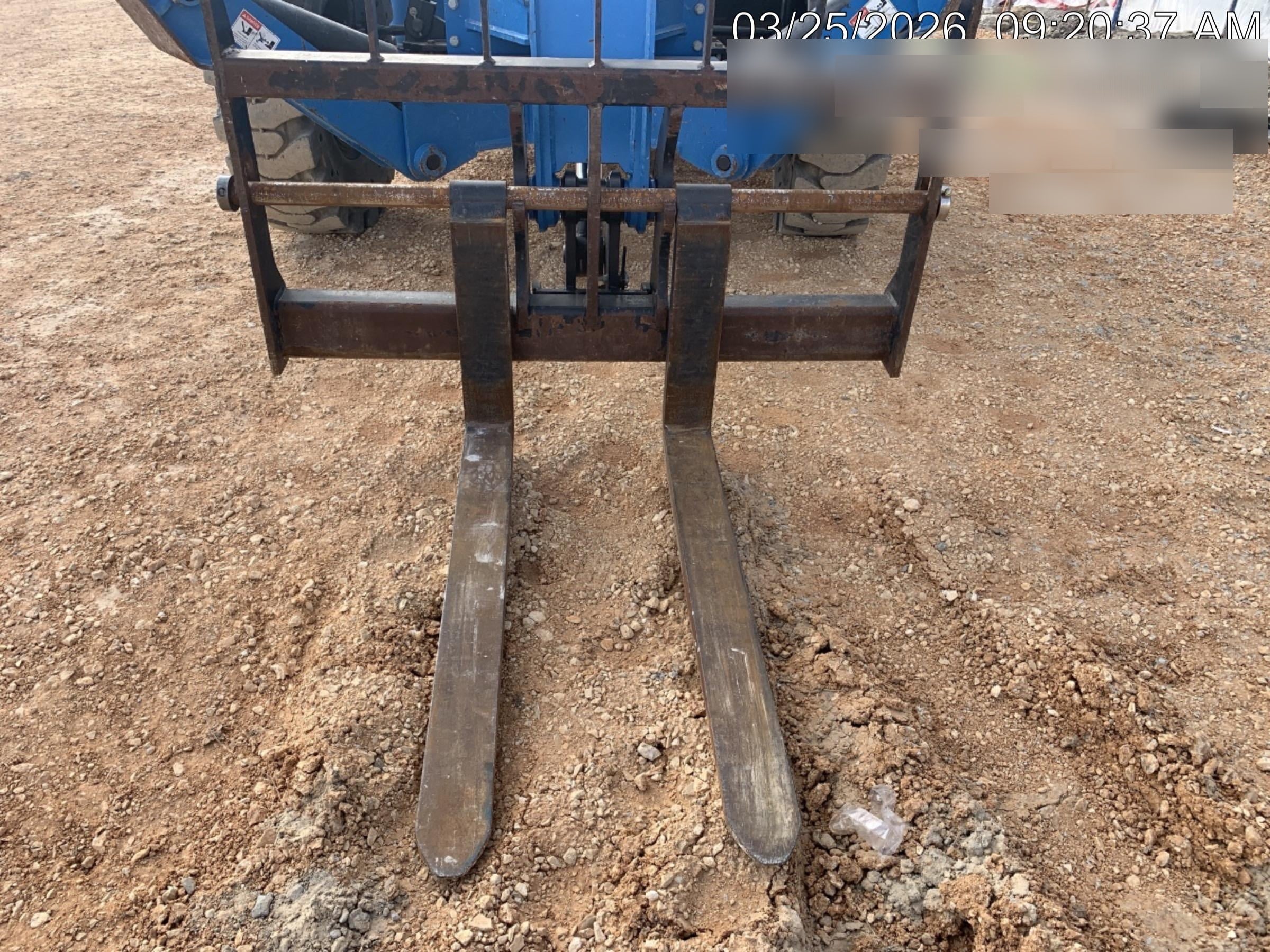 2019 Genie GTH-1056 Canopy, Solid RT Tires, LED Work Lights, Beacon 60" QA Carriage, 60" Forks