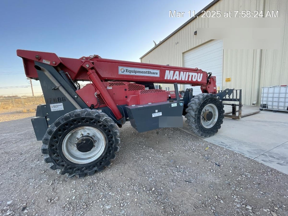 2019 Manitou MTA10055 Manitou MTA10055 - 120 HP T4, Canopy, Worklights/Strobe, Beacon, 66" Carriage, 60" Forks, Solid Tires, Lift Hook, Aux Hydraulics