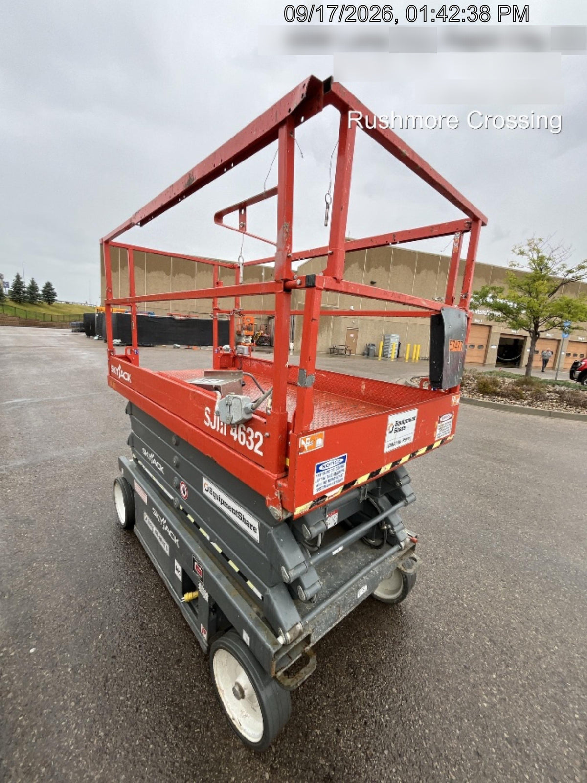 2018 Skyjack SJIII-4632 Standard Rental Specs