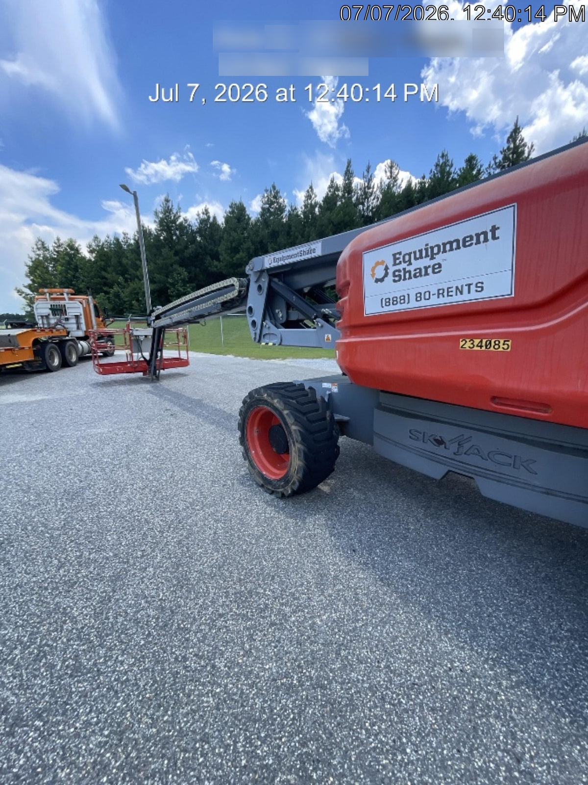 2022 SKYJACK SJ85 AJ